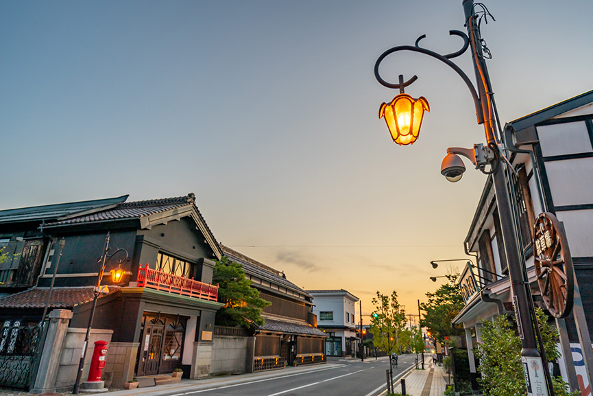 Aizuwakamatsu City, Fukushima Prefecture, Nanakamachi Dori